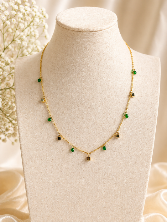 Collier émeraude