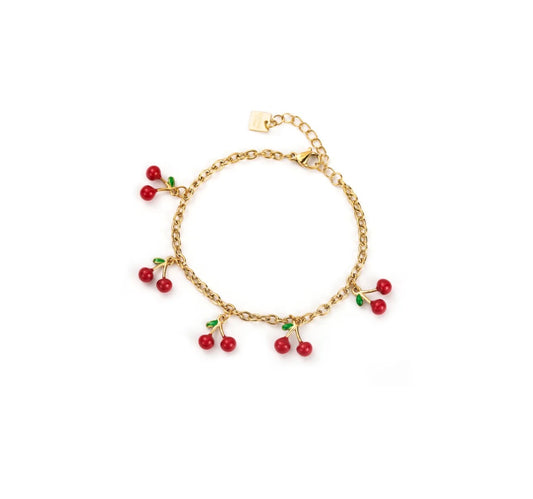Bracelet cerises